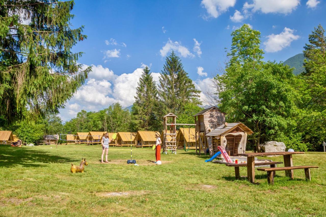 Adrenaline Check Camping Hotel Bovec Kültér fotó