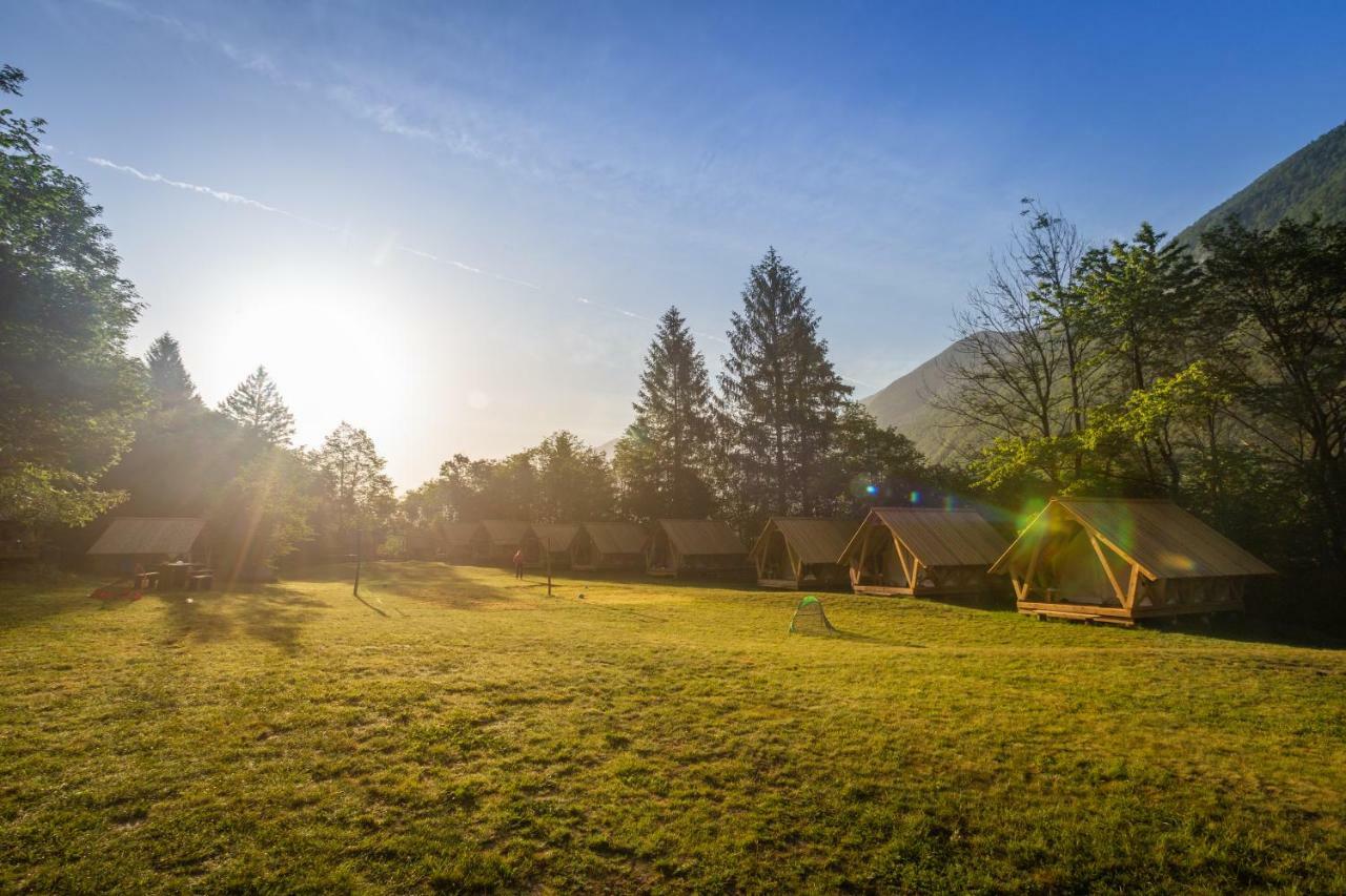 Adrenaline Check Camping Hotel Bovec Kültér fotó