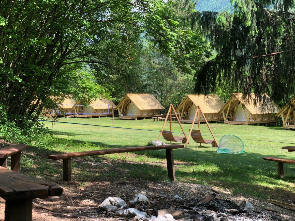 Adrenaline Check Camping Hotel Bovec Kültér fotó