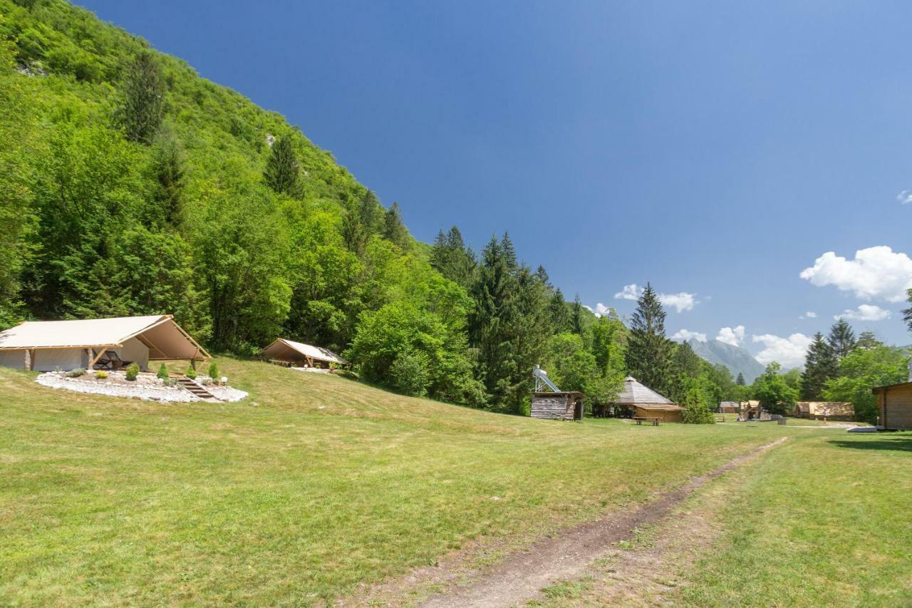 Adrenaline Check Camping Hotel Bovec Kültér fotó